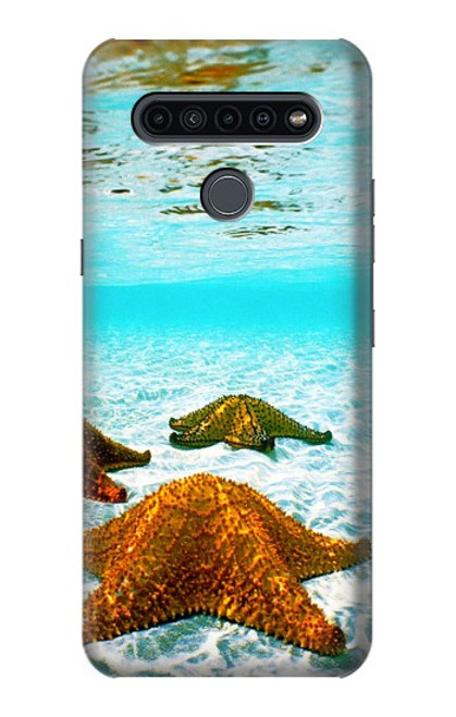 W1679 Starfish Sea Beach Hard Case and Leather Flip Case For LG K41S