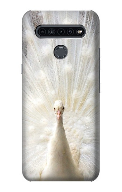 W1980 White Peacock Hard Case and Leather Flip Case For LG K41S