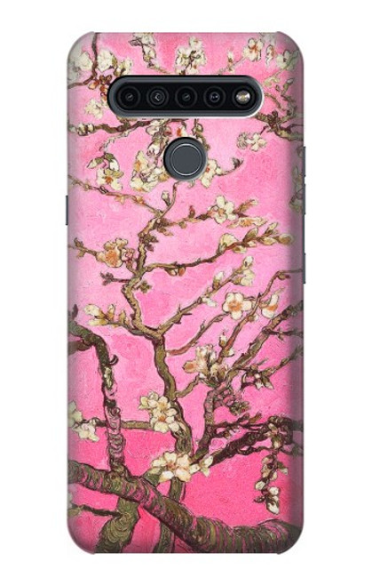 W2449 Pink Blossoming Almond Tree Van Gogh Hard Case and Leather Flip Case For LG K41S