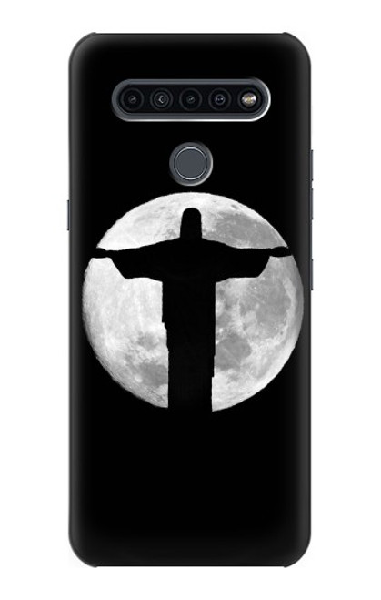 W2511 Jesus Statue Christ Rio de Janeiro Hard Case and Leather Flip Case For LG K41S