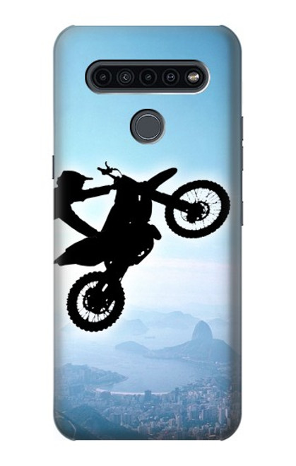 W2675 Extreme Freestyle Motocross Hard Case and Leather Flip Case For LG K41S