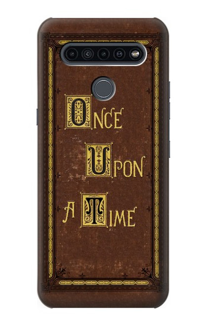 W2824 Once Upon a Time Book Cover Hard Case and Leather Flip Case For LG K41S