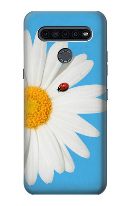 W3043 Vintage Daisy Lady Bug Hard Case and Leather Flip Case For LG K41S