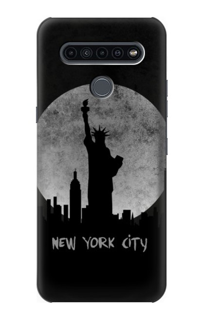 W3097 New York City Hard Case and Leather Flip Case For LG K41S