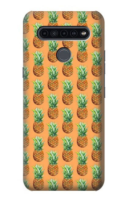 W3258 Pineapple Pattern Hard Case and Leather Flip Case For LG K41S