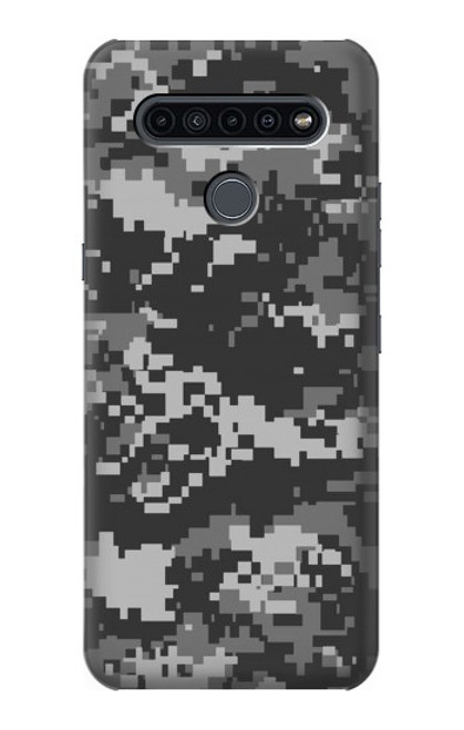 W3293 Urban Black Camo Camouflage Hard Case and Leather Flip Case For LG K41S