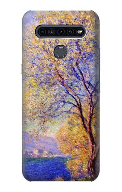 W3339 Claude Monet Antibes Seen from the Salis Gardens Hard Case and Leather Flip Case For LG K41S