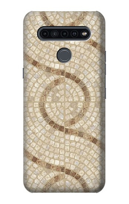 W3703 Mosaic Tiles Hard Case and Leather Flip Case For LG K41S