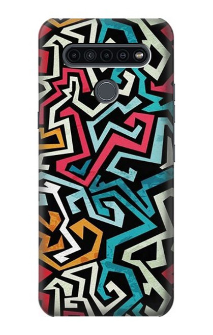 W3712 Pop Art Pattern Hard Case and Leather Flip Case For LG K41S