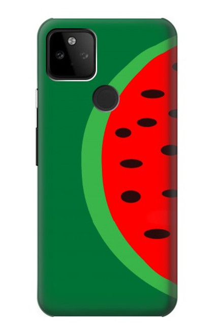 W2383 Watermelon Hard Case and Leather Flip Case For Google Pixel 5A 5G