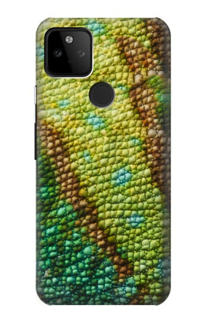 W3057 Lizard Skin Graphic Printed Hard Case and Leather Flip Case For Google Pixel 5A 5G