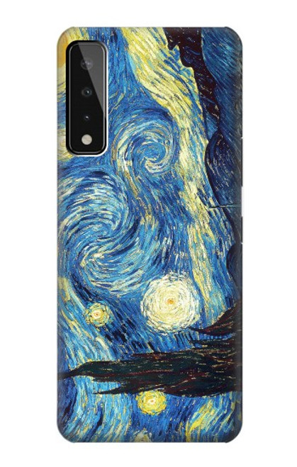 W0213 Van Gogh Starry Nights Hard Case and Leather Flip Case For LG Stylo 7 4G