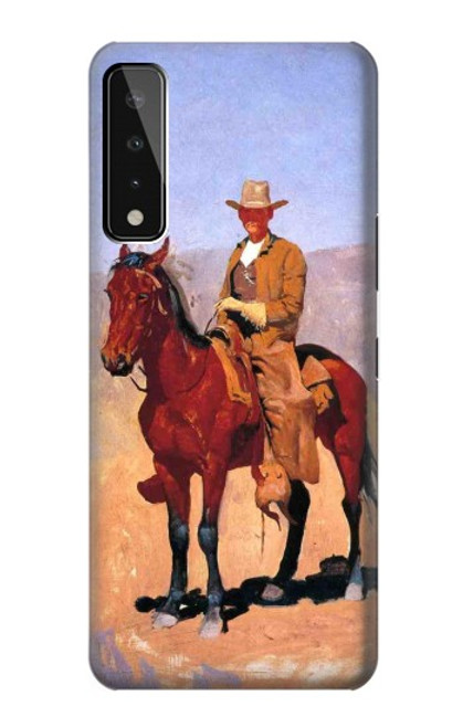 W0772 Cowboy Western Hard Case and Leather Flip Case For LG Stylo 7 4G