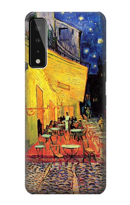 W0929 Van Gogh Cafe Terrace Hard Case and Leather Flip Case For LG Stylo 7 4G