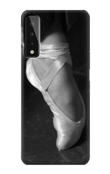 W1593 Ballet Pointe Shoe Hard Case and Leather Flip Case For LG Stylo 7 4G