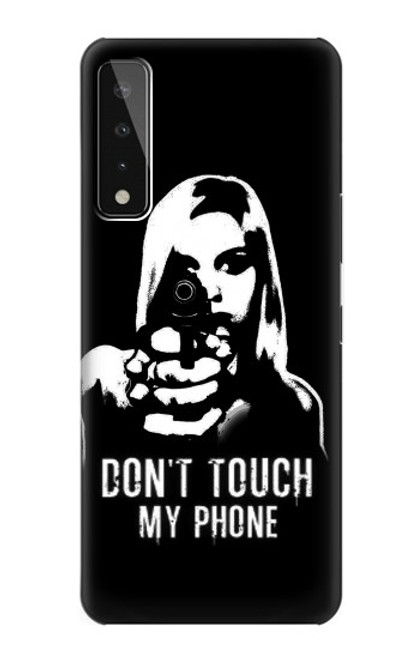 W2518 Do Not Touch My Phone Hard Case and Leather Flip Case For LG Stylo 7 4G