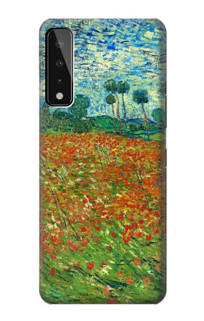 W2681 Field Of Poppies Vincent Van Gogh Hard Case and Leather Flip Case For LG Stylo 7 4G