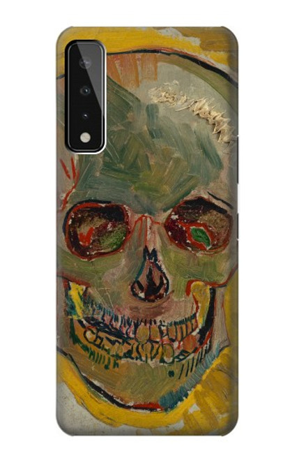 W3359 Vincent Van Gogh Skull Hard Case and Leather Flip Case For LG Stylo 7 4G