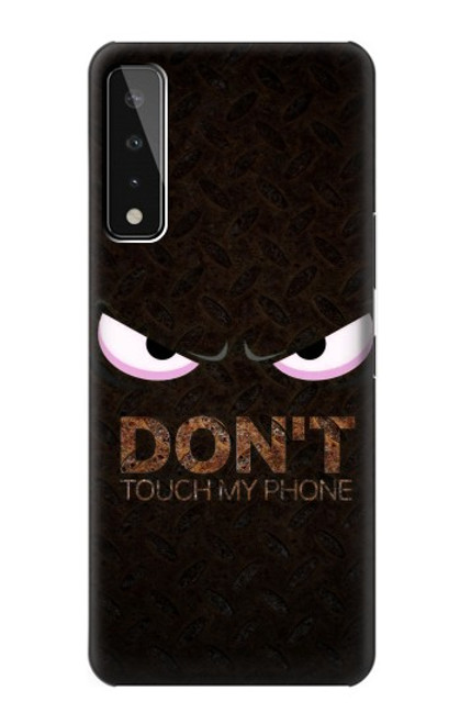 W3412 Do Not Touch My Phone Hard Case and Leather Flip Case For LG Stylo 7 4G