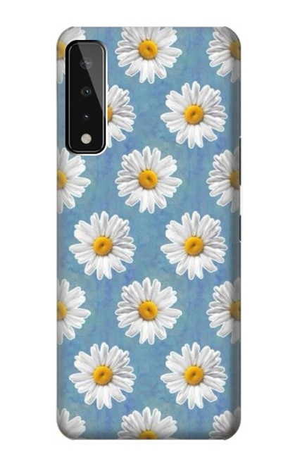 W3454 Floral Daisy Hard Case and Leather Flip Case For LG Stylo 7 4G