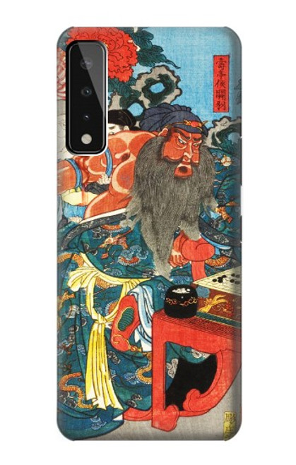 W1826 Utagawa Kuniyoshi Guan Yu Hard Case and Leather Flip Case For LG Stylo 7 5G