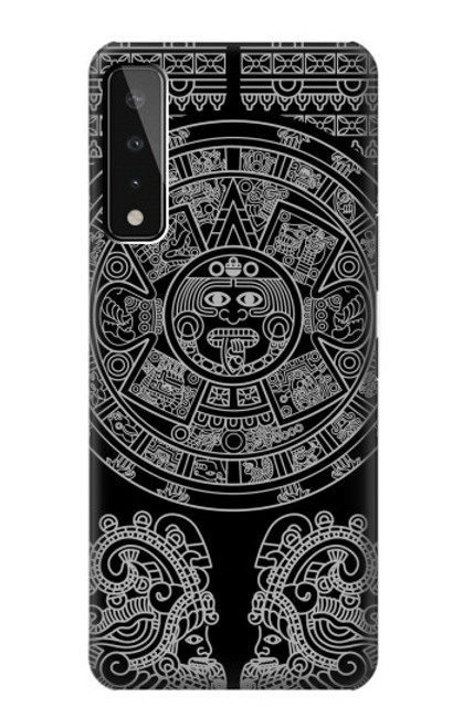 W1838 Mayan Pattern Hard Case and Leather Flip Case For LG Stylo 7 5G