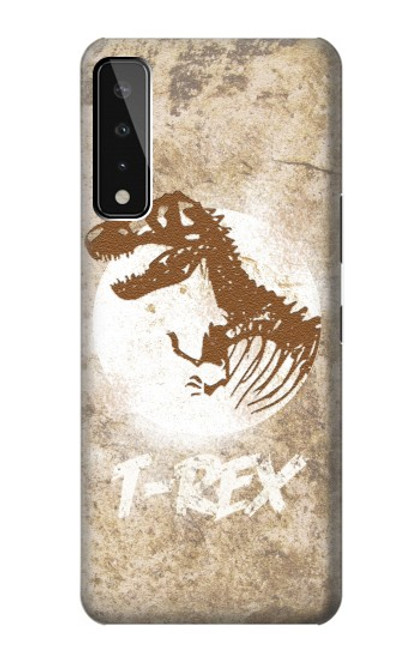 W2372 T-Rex Jurassic Fossil Hard Case and Leather Flip Case For LG Stylo 7 5G