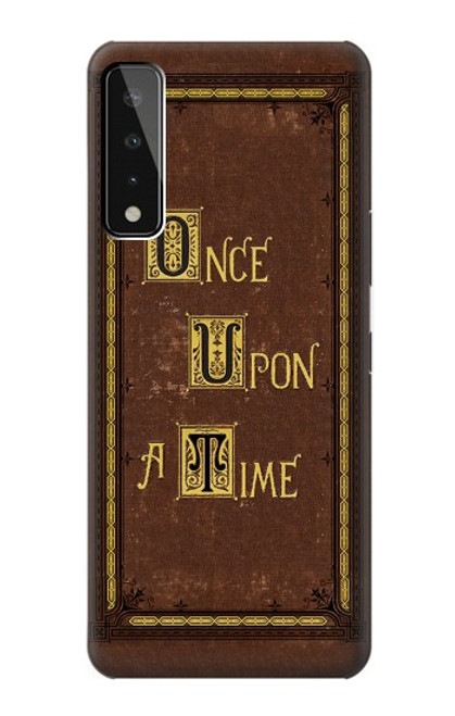 W2824 Once Upon a Time Book Cover Hard Case and Leather Flip Case For LG Stylo 7 5G