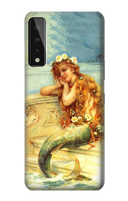 W3184 Little Mermaid Painting Hard Case and Leather Flip Case For LG Stylo 7 5G