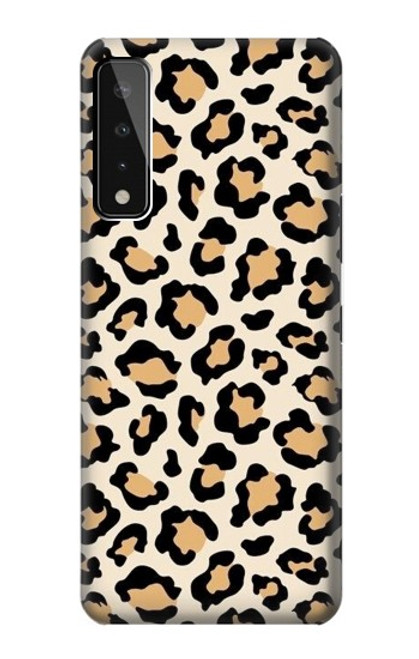 W3374 Fashionable Leopard Seamless Pattern Hard Case and Leather Flip Case For LG Stylo 7 5G