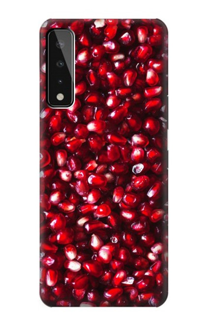 W3757 Pomegranate Hard Case and Leather Flip Case For LG Stylo 7 5G