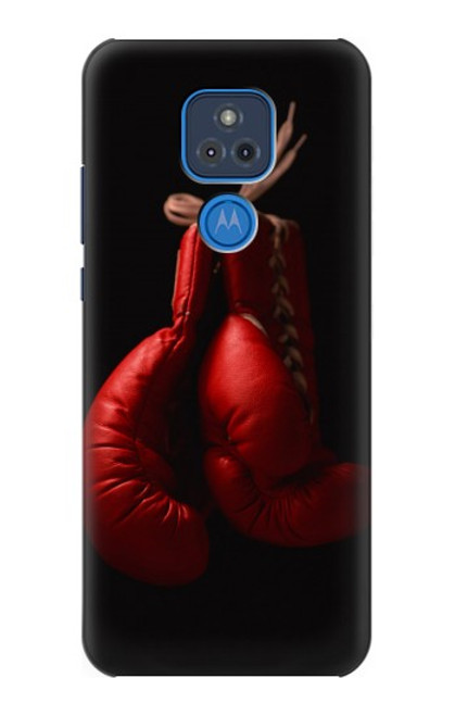 W1253 Boxing Glove Hard Case and Leather Flip Case For Motorola Moto G Play (2021)