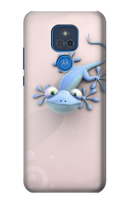 W1631 Funny Gecko Lizard Hard Case and Leather Flip Case For Motorola Moto G Play (2021)