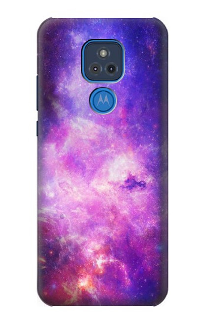 W2207 Milky Way Galaxy Hard Case and Leather Flip Case For Motorola Moto G Play (2021)