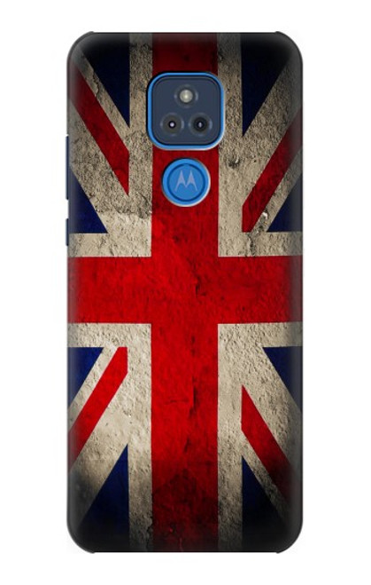 W2894 Vintage British Flag Hard Case and Leather Flip Case For Motorola Moto G Play (2021)