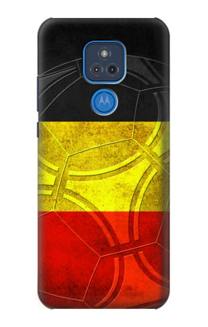 W2965 Belgium Football Soccer Hard Case and Leather Flip Case For Motorola Moto G Play (2021)