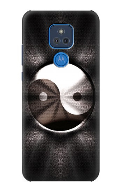 W3241 Yin Yang Symbol Hard Case and Leather Flip Case For Motorola Moto G Play (2021)