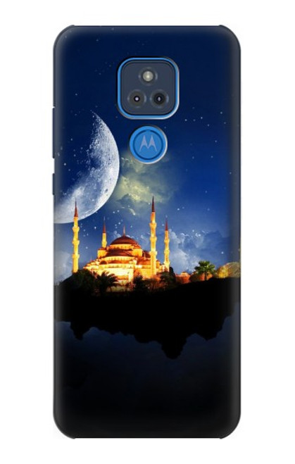 W3506 Islamic Ramadan Hard Case and Leather Flip Case For Motorola Moto G Play (2021)