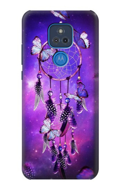 W3685 Dream Catcher Hard Case and Leather Flip Case For Motorola Moto G Play (2021)