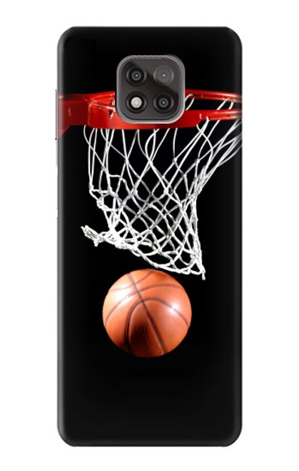 W0066 Basketball Hard Case and Leather Flip Case For Motorola Moto G Power (2021)