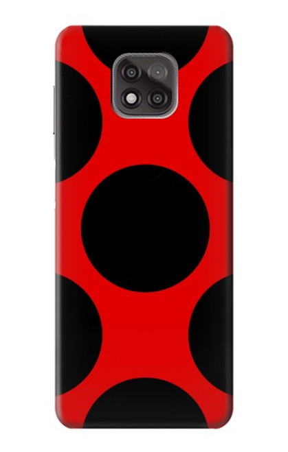 W1829 Ladybugs Dot Pattern Hard Case and Leather Flip Case For Motorola Moto G Power (2021)