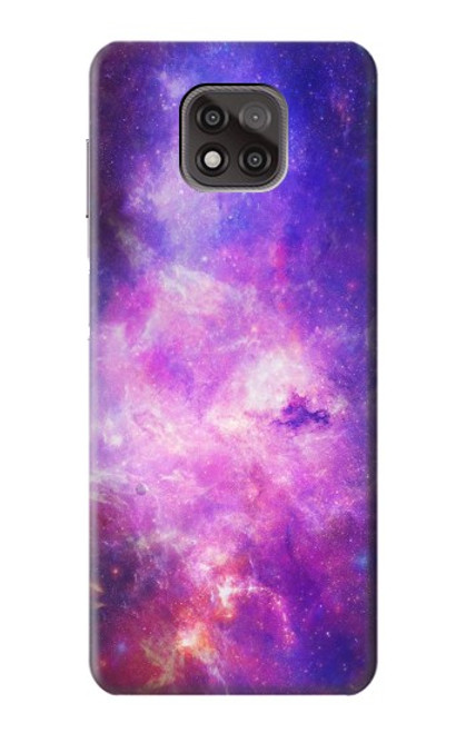 W2207 Milky Way Galaxy Hard Case and Leather Flip Case For Motorola Moto G Power (2021)