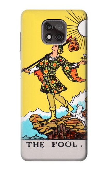 W2810 Tarot Card The Fool Hard Case and Leather Flip Case For Motorola Moto G Power (2021)