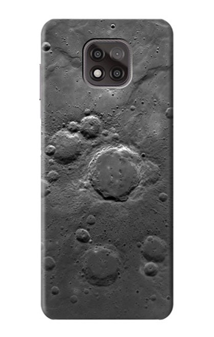 W2946 Moon Surface Hard Case and Leather Flip Case For Motorola Moto G Power (2021)