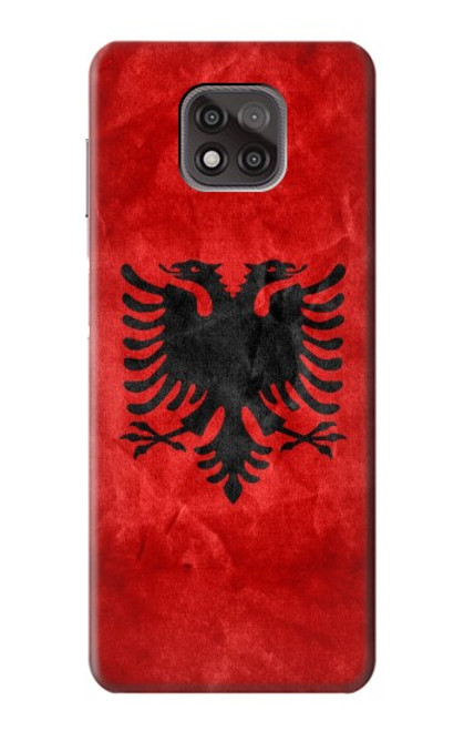 W2982 Albania Football Soccer Hard Case and Leather Flip Case For Motorola Moto G Power (2021)