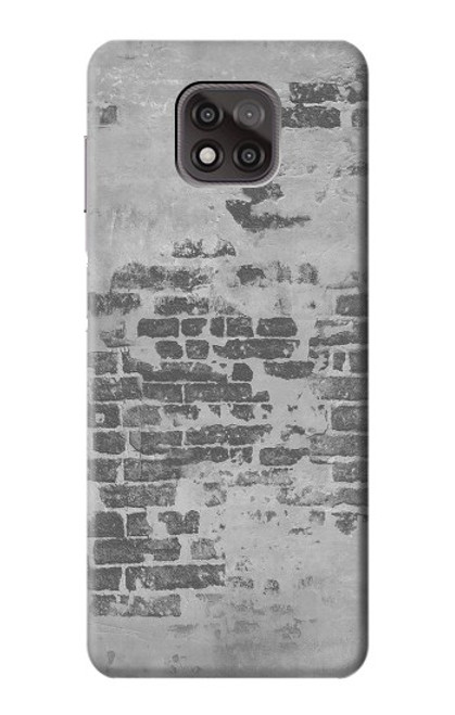 W3093 Old Brick Wall Hard Case and Leather Flip Case For Motorola Moto G Power (2021)