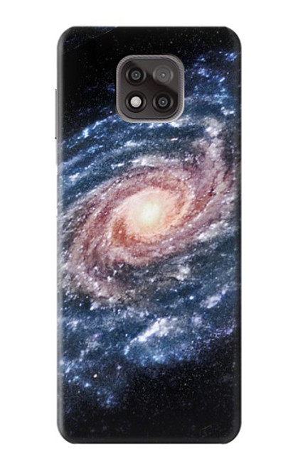 W3192 Milky Way Galaxy Hard Case and Leather Flip Case For Motorola Moto G Power (2021)