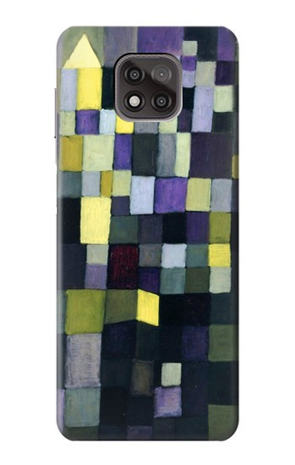 W3340 Paul Klee Architecture Hard Case and Leather Flip Case For Motorola Moto G Power (2021)