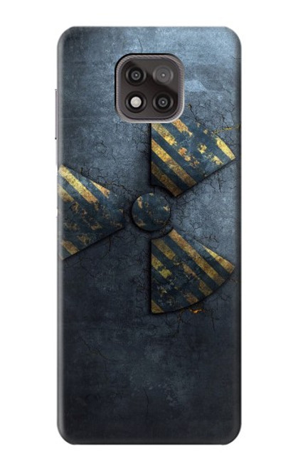 W3438 Danger Radioactive Hard Case and Leather Flip Case For Motorola Moto G Power (2021)