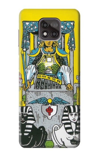 W3739 Tarot Card The Chariot Hard Case and Leather Flip Case For Motorola Moto G Power (2021)